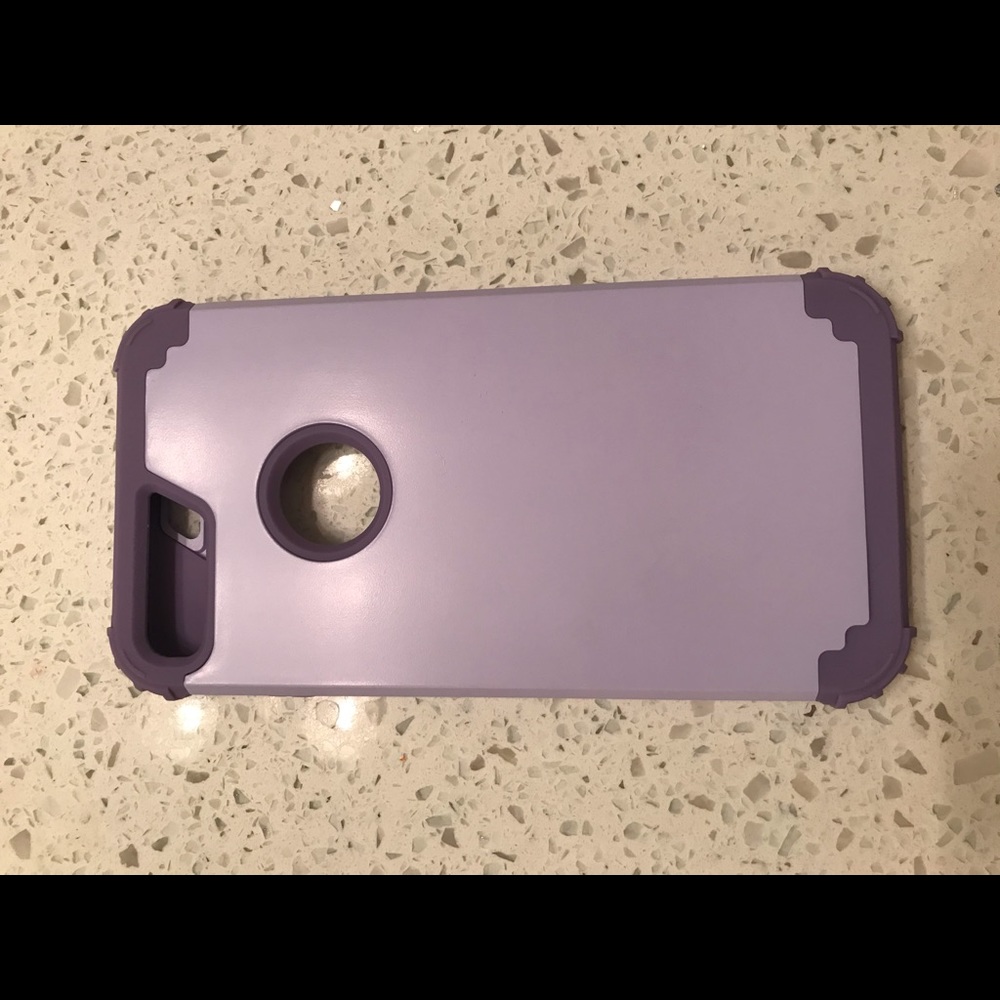 Purple protective iPhone 7plus